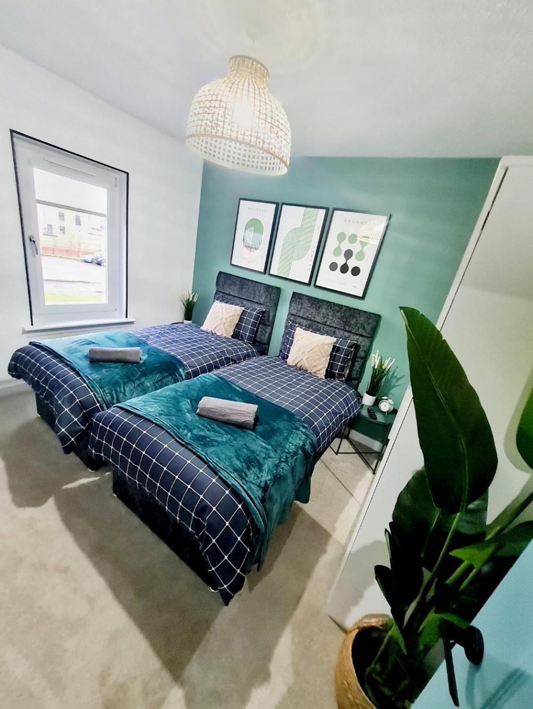 Bright 3Br Walking Distance To Town - Free Parking Apartment Glasgow Exterior foto