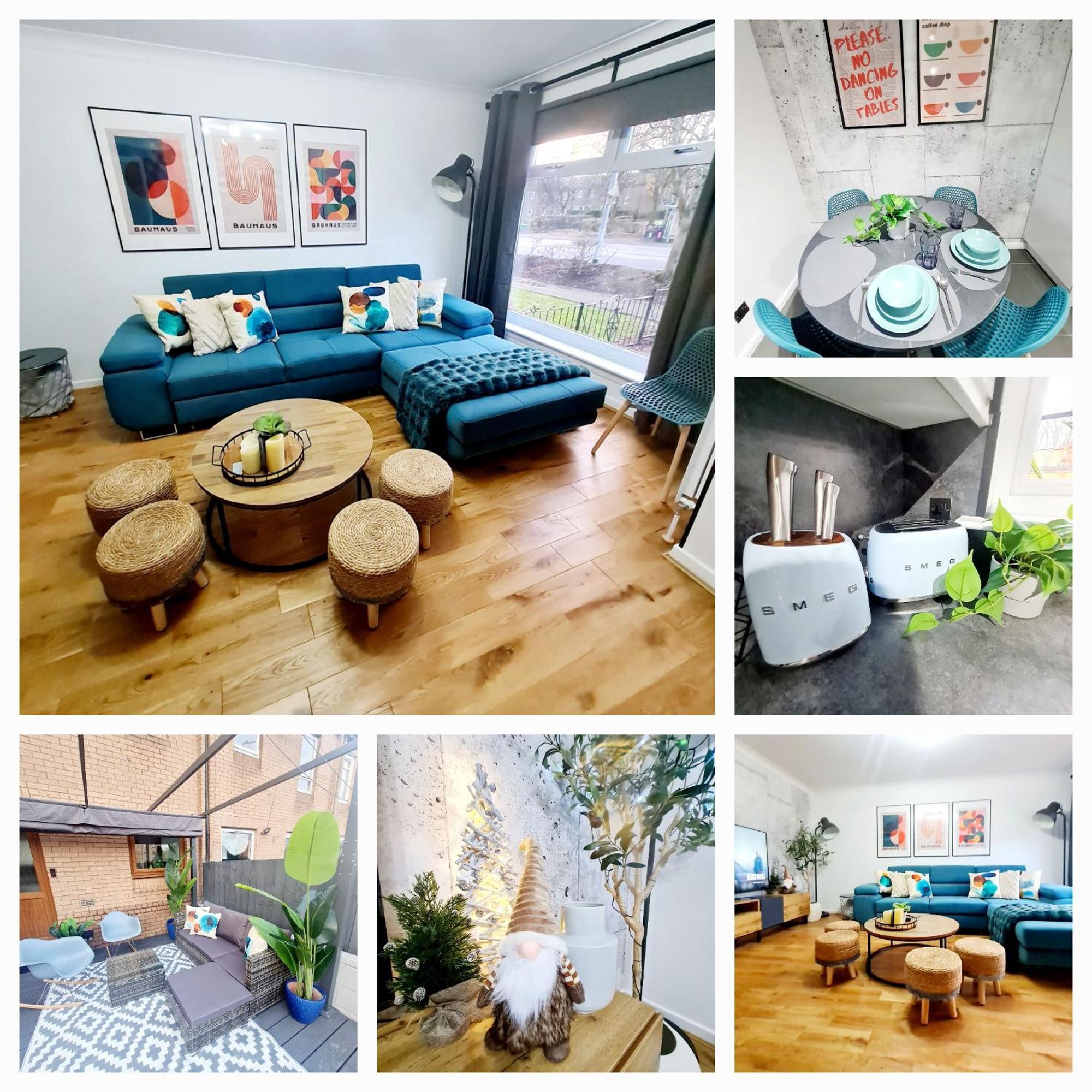 Bright 3Br Walking Distance To Town - Free Parking Apartment Glasgow Exterior foto